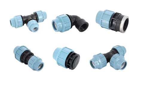 PP Compression Fittings Range — PP Compression Pipe Fitting | Primepoly Manufacturer